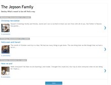 Tablet Screenshot of jjepsonfamily.blogspot.com