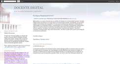 Desktop Screenshot of docentedigital.blogspot.com