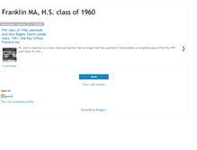 Tablet Screenshot of fhsclassof1960.blogspot.com