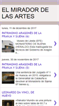 Mobile Screenshot of miradorartes.blogspot.com