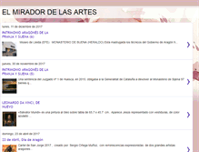 Tablet Screenshot of miradorartes.blogspot.com