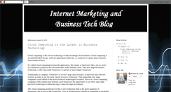 Desktop Screenshot of internetmarketingandbusinesstech.blogspot.com