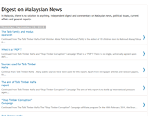 Tablet Screenshot of malaysiadigest.blogspot.com