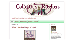 Desktop Screenshot of collettaskitchensink.blogspot.com