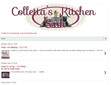 Tablet Screenshot of collettaskitchensink.blogspot.com