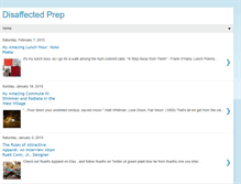 Tablet Screenshot of disaffectedprep.blogspot.com