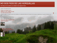 Tablet Screenshot of nosusfieisdelashorquillas.blogspot.com