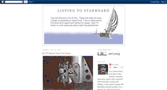 Desktop Screenshot of listingtostarboard.blogspot.com
