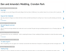 Tablet Screenshot of dannyandmandyswedding.blogspot.com