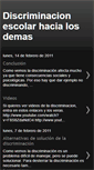 Mobile Screenshot of discriminacionenelgrado7.blogspot.com