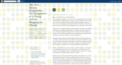 Desktop Screenshot of newmexicoprogressive.blogspot.com