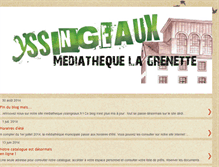 Tablet Screenshot of mediathequegrenetteyssingeaux.blogspot.com