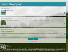 Tablet Screenshot of damonrawlingsart.blogspot.com