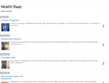 Tablet Screenshot of healthraaz.blogspot.com