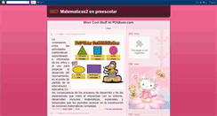 Desktop Screenshot of matematicash.blogspot.com