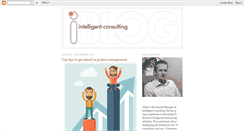 Desktop Screenshot of intelligentconsulting.blogspot.com