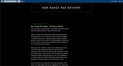 Desktop Screenshot of ddrpadreviews.blogspot.com