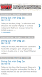 Mobile Screenshot of diningoutwithgregcox.blogspot.com