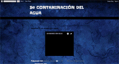 Desktop Screenshot of 3econtaminaciondelagua.blogspot.com
