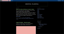 Desktop Screenshot of muzica-clasica.blogspot.com