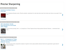 Tablet Screenshot of precisesharpening.blogspot.com