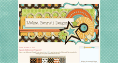 Desktop Screenshot of melissabennettdesigns.blogspot.com