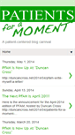 Mobile Screenshot of patientsforamoment.blogspot.com