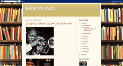 Desktop Screenshot of efectojazz.blogspot.com