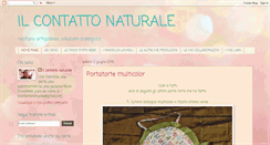 Desktop Screenshot of ilcontattonaturale.blogspot.com
