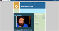 Desktop Screenshot of beardoftheday.blogspot.com