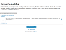 Tablet Screenshot of gazpachoandaluz.blogspot.com