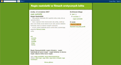 Desktop Screenshot of nagie-nastolatki-pl.blogspot.com