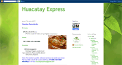 Desktop Screenshot of huacatayexpress.blogspot.com