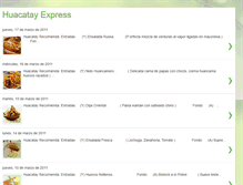 Tablet Screenshot of huacatayexpress.blogspot.com