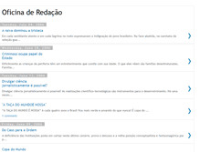 Tablet Screenshot of oficinaredacao.blogspot.com