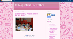 Desktop Screenshot of esther-educinfantil.blogspot.com