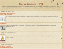 Tablet Screenshot of blogdapatologia.blogspot.com