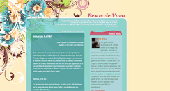 Desktop Screenshot of besosdevaca.blogspot.com
