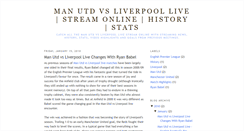 Desktop Screenshot of manutdvsliverpoollive.blogspot.com