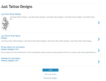 Tablet Screenshot of just-tattoo-designs.blogspot.com