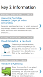 Mobile Screenshot of key2information.blogspot.com