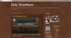 Desktop Screenshot of holyheartburn.blogspot.com