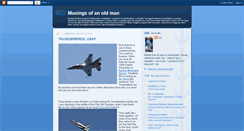 Desktop Screenshot of musingsofanoldman.blogspot.com