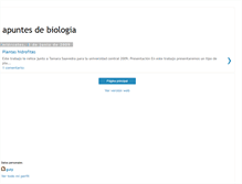 Tablet Screenshot of guty-apuntesdebiologia.blogspot.com