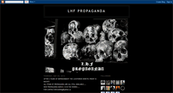Desktop Screenshot of lhfpropaganda.blogspot.com