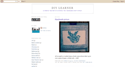 Desktop Screenshot of diylearner.blogspot.com