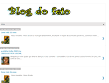 Tablet Screenshot of blogdofeio-pb.blogspot.com
