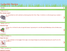Tablet Screenshot of ladushkidesign.blogspot.com