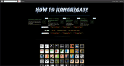 Desktop Screenshot of how-to-kongregate.blogspot.com