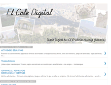 Tablet Screenshot of elcoledigital-pasatiempos.blogspot.com